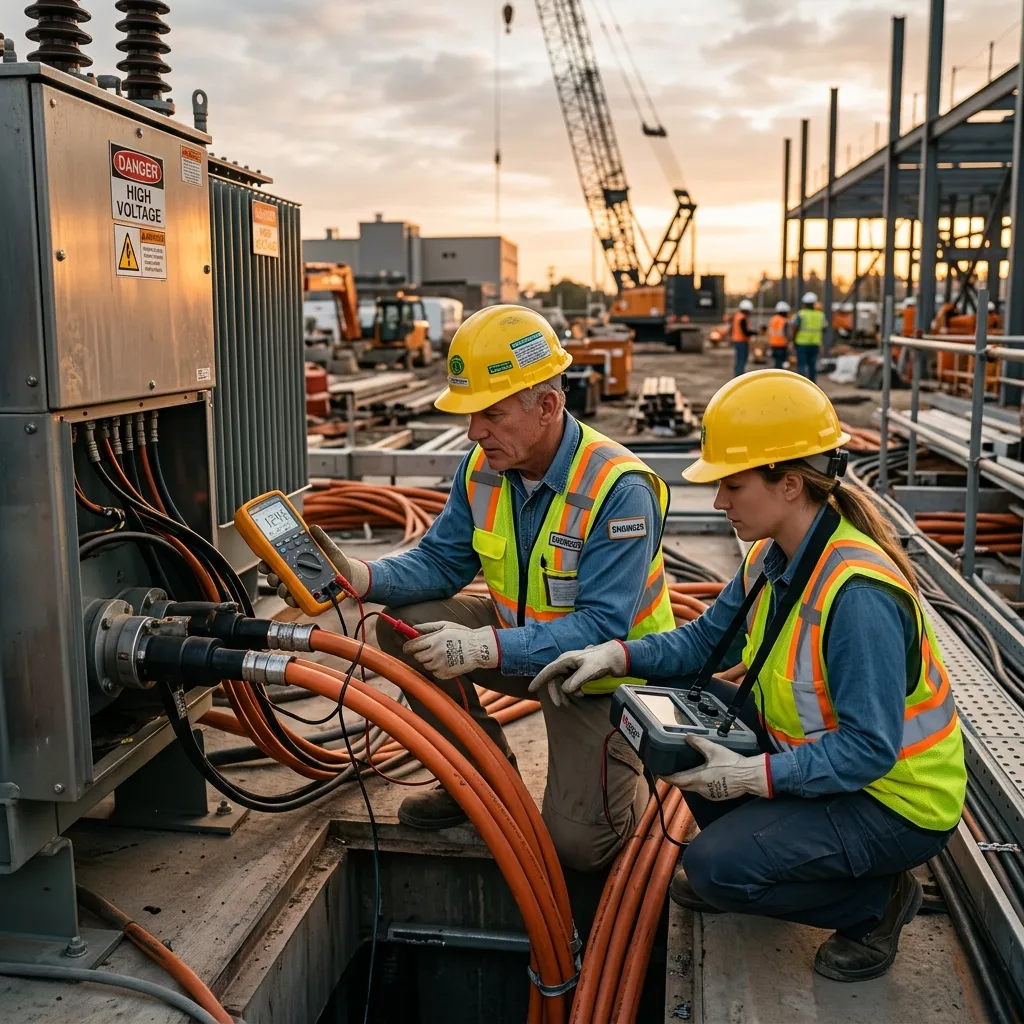 Engineers at work